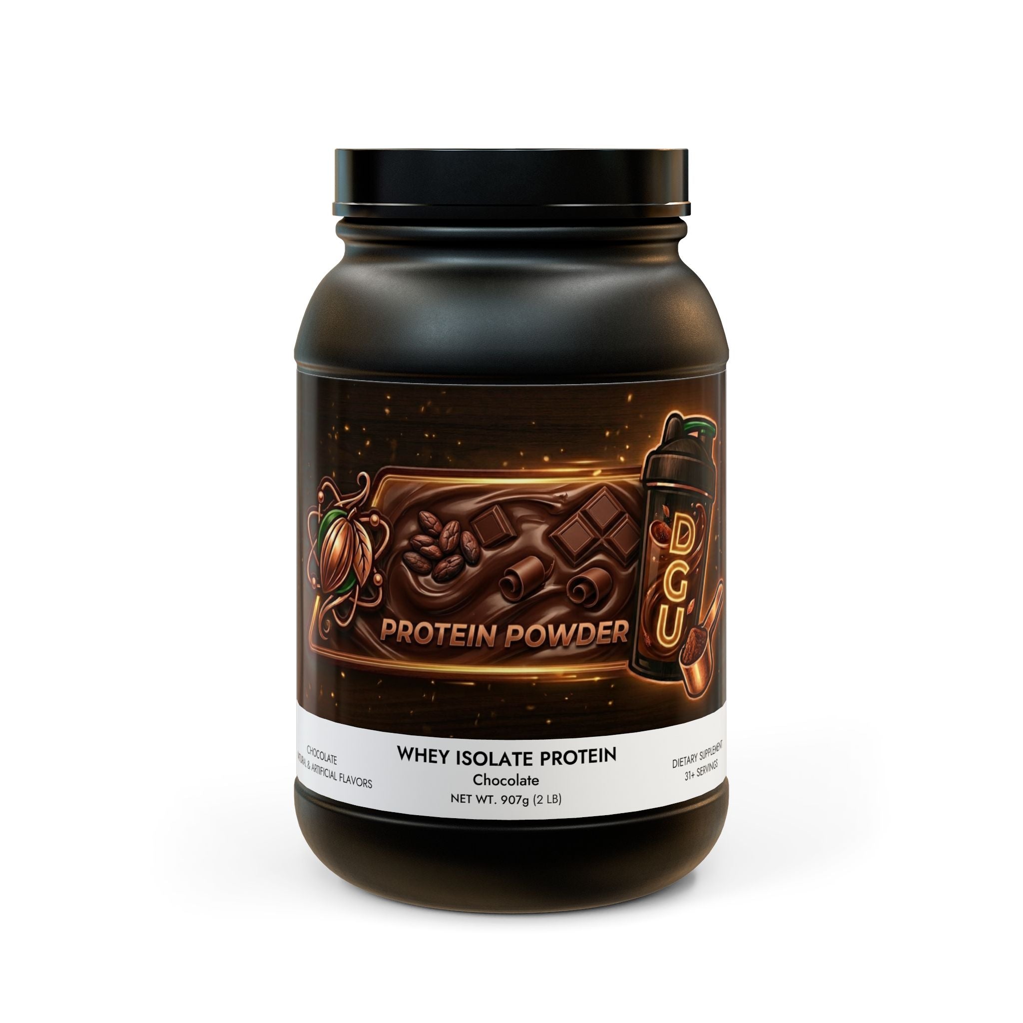 Whey Isolate Protein Supplement (907g, 2lb)