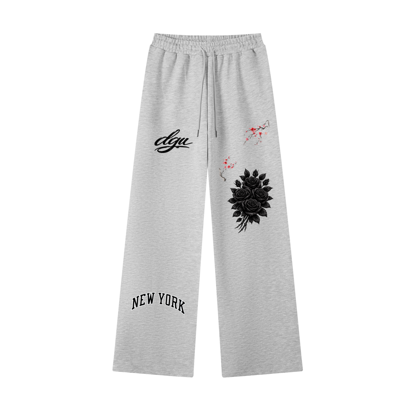 Straight-Leg Sweatpants
