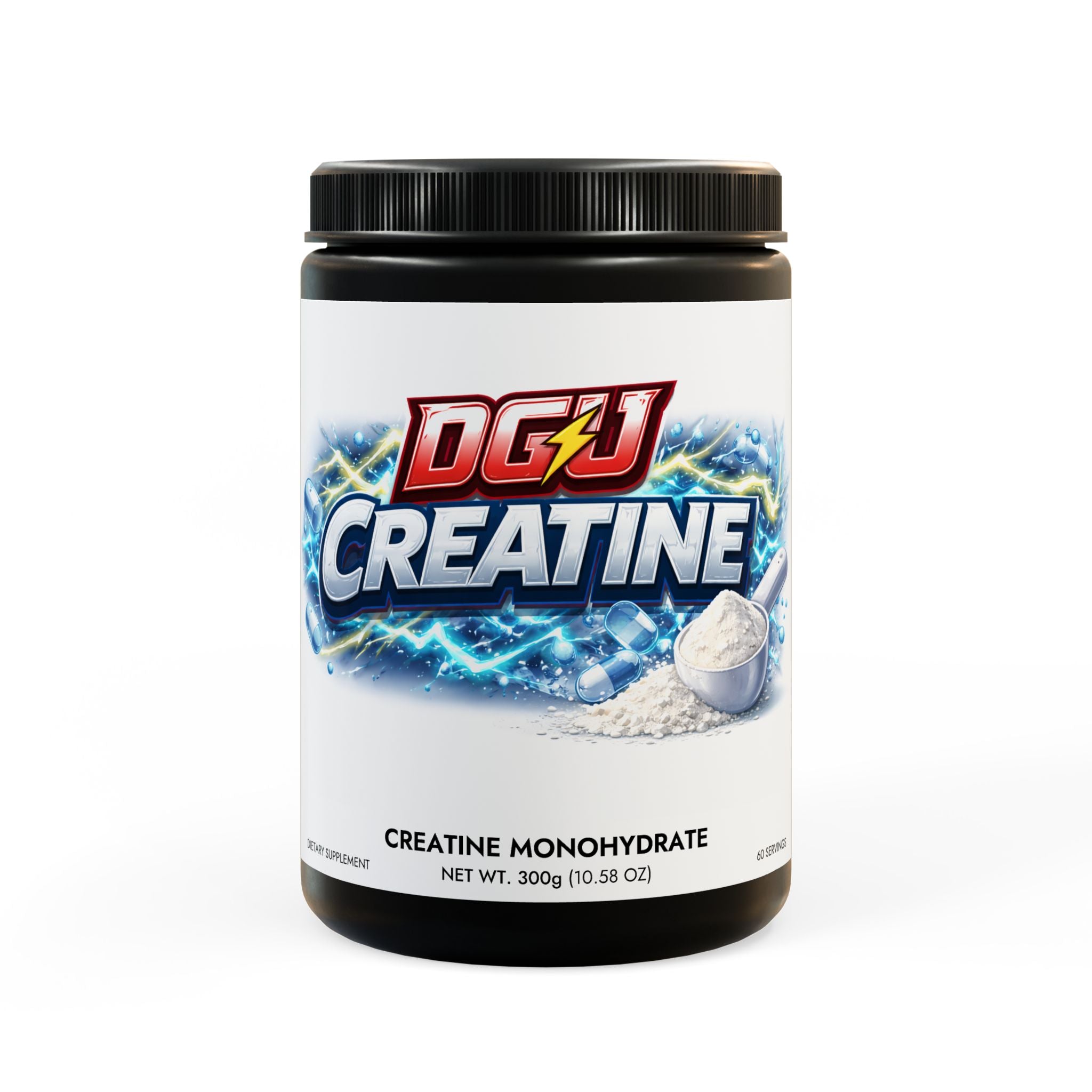 Creatine Monohydrate Supplement (300g, 10.58oz)