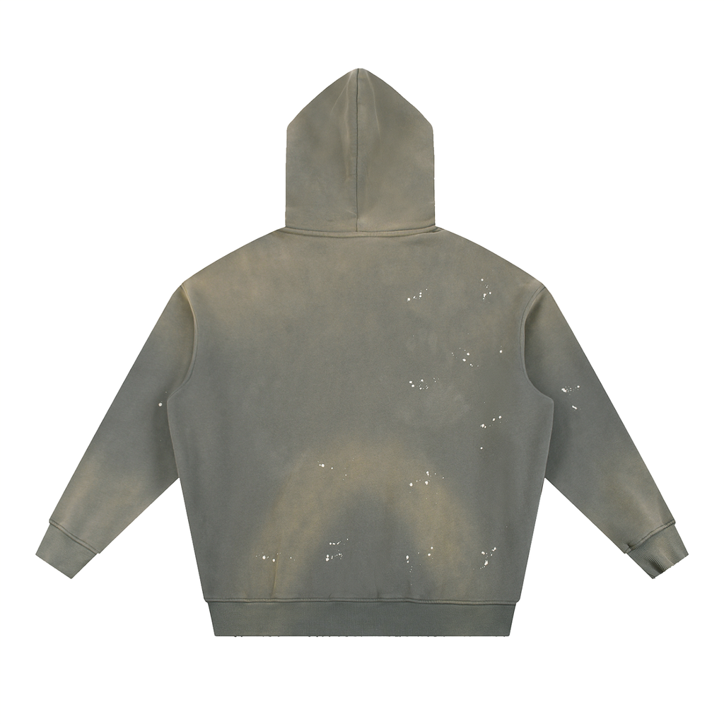 Frayed Fleece Hoodie