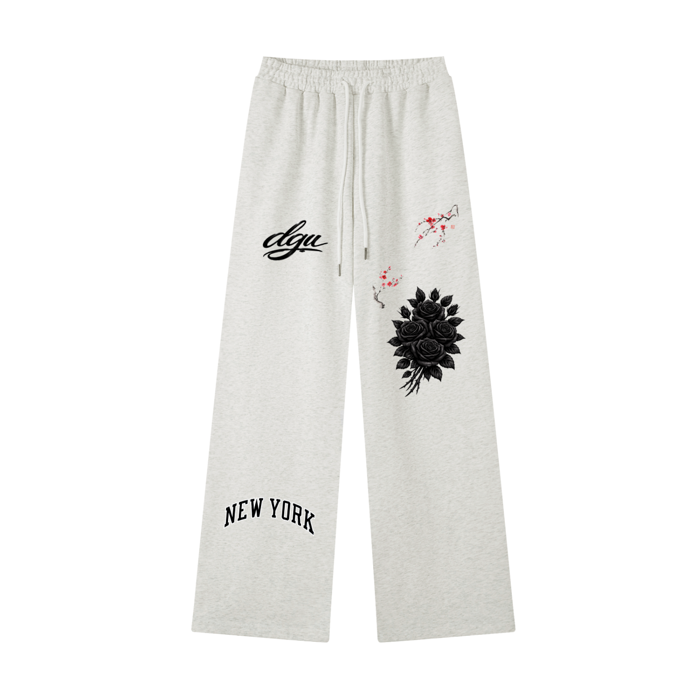 Straight-Leg Sweatpants